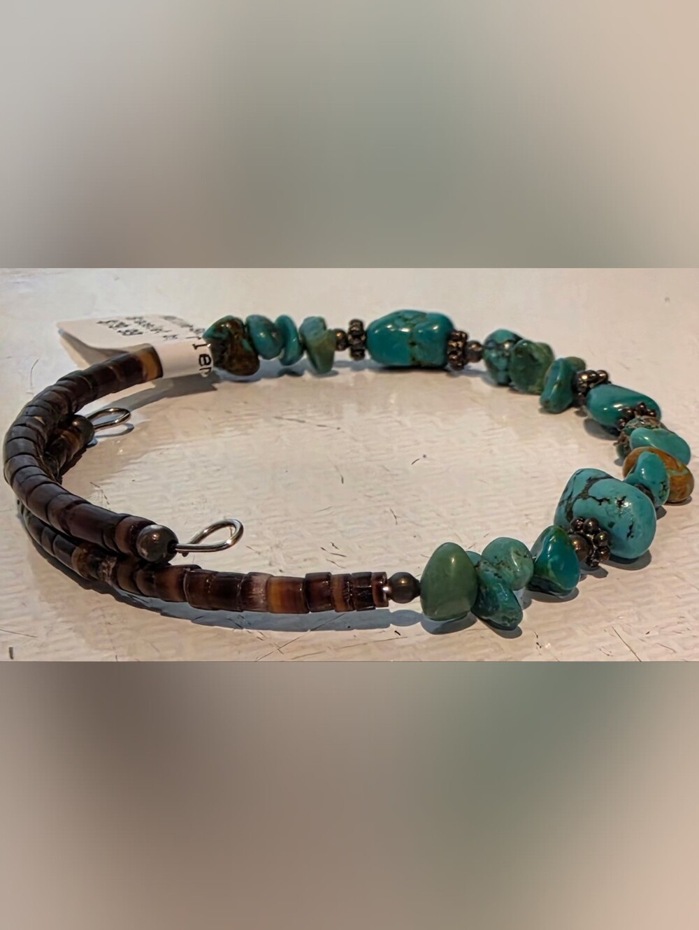 Native Bay Turquoise Nuggets Wrap Bracelet NWT